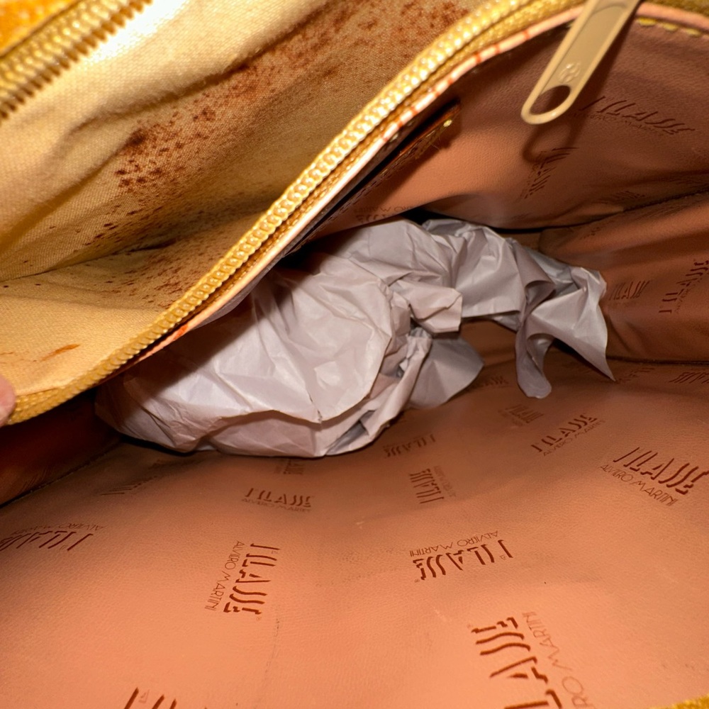 Vintage Map Print Tan Tote Bag - Picture 9 of 12